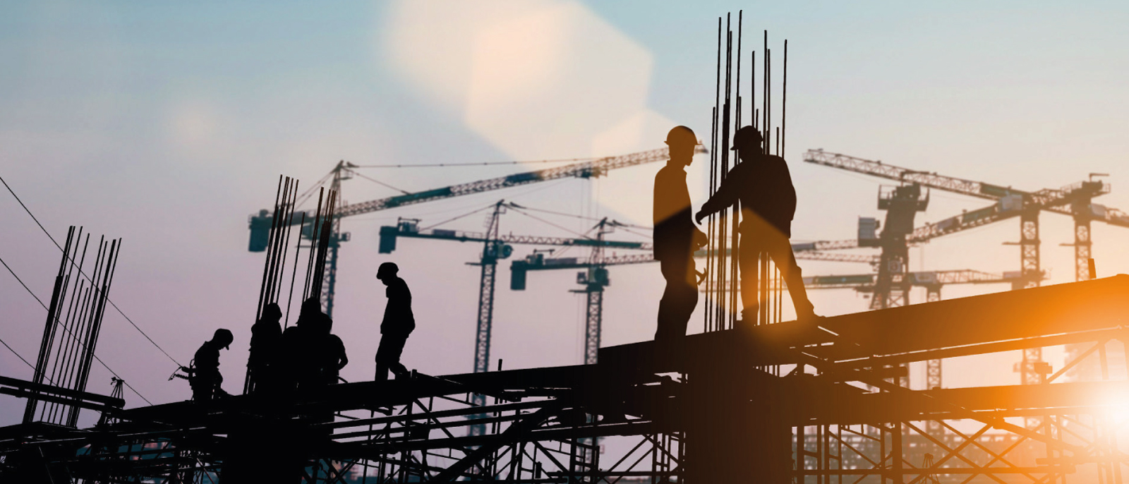 Trabajadores de construcción