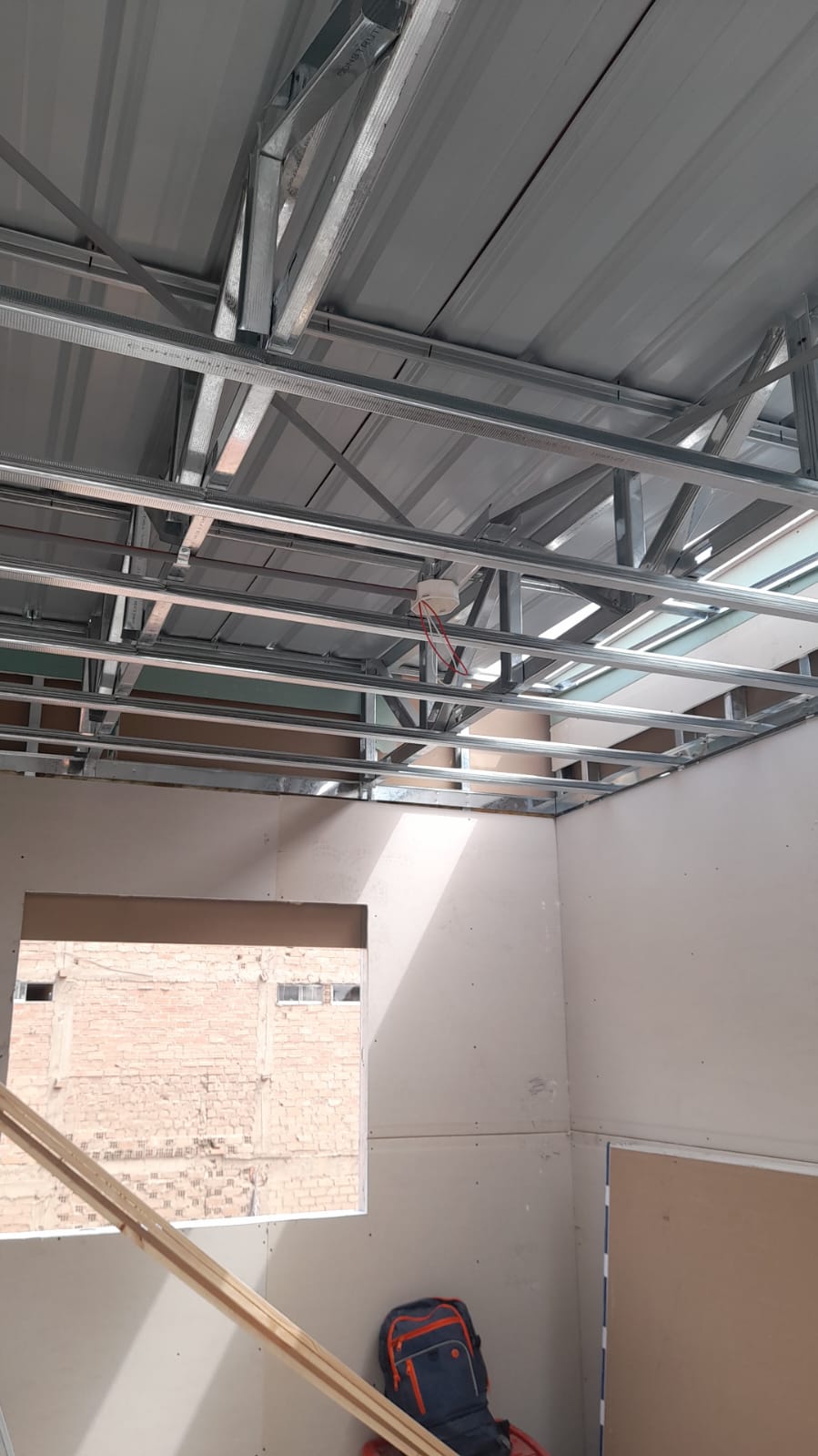 Instalación de drywall